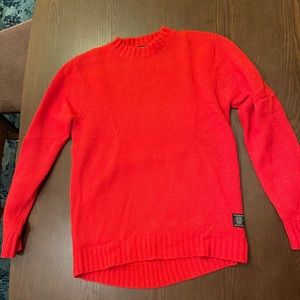 Never worn dark orange sweater